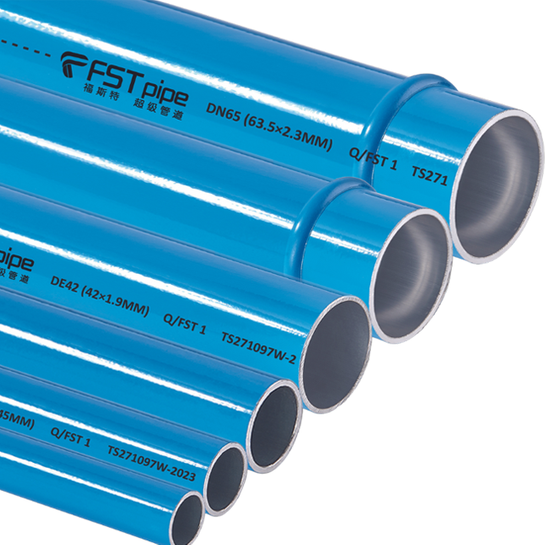 Tubería azul de aluminio de alto rendimiento para aire comprimido, vacío y sistemas de fluidos industriales