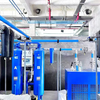 Codo de tubería de aleación de aluminio azul duradero para sistemas de aire y gas comprimidos