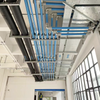 Codo de tubería de aleación de aluminio azul duradero para sistemas de aire y gas comprimidos