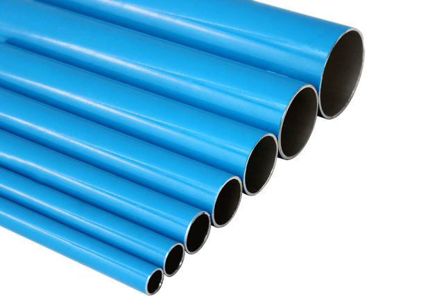 Pipa de aleación de aluminio azul