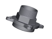 Adaptador roscado masculino
