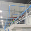 Codo de tubería de aleación de aluminio azul duradero para sistemas de aire y gas comprimidos