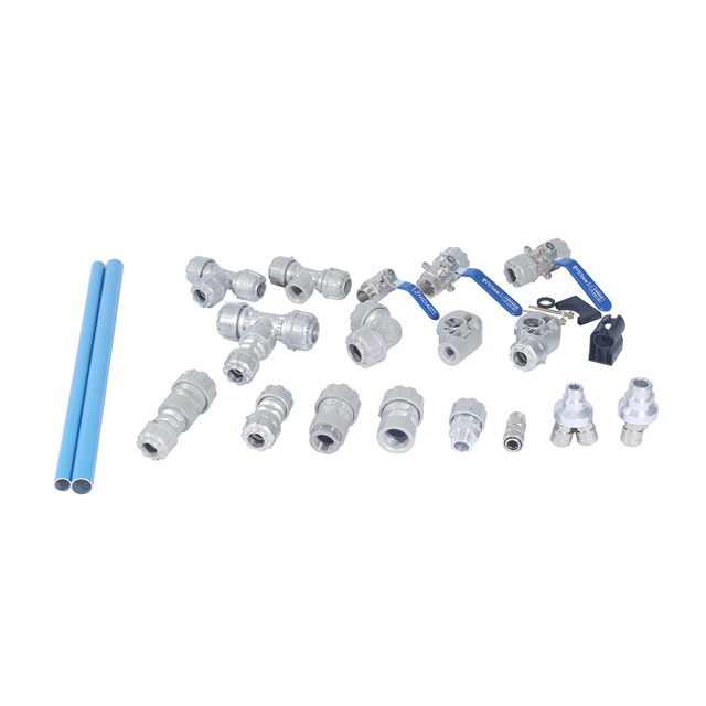 Sistema de tuberías de aire de aleación de aluminio